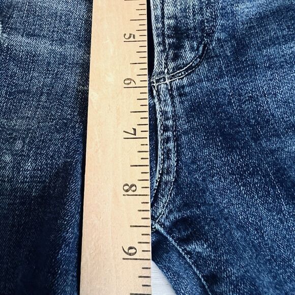 Citizens of Humanity Jeans Womens 28 Ava Low Rise Straight Stretch Distressed - Picture 7 of 16